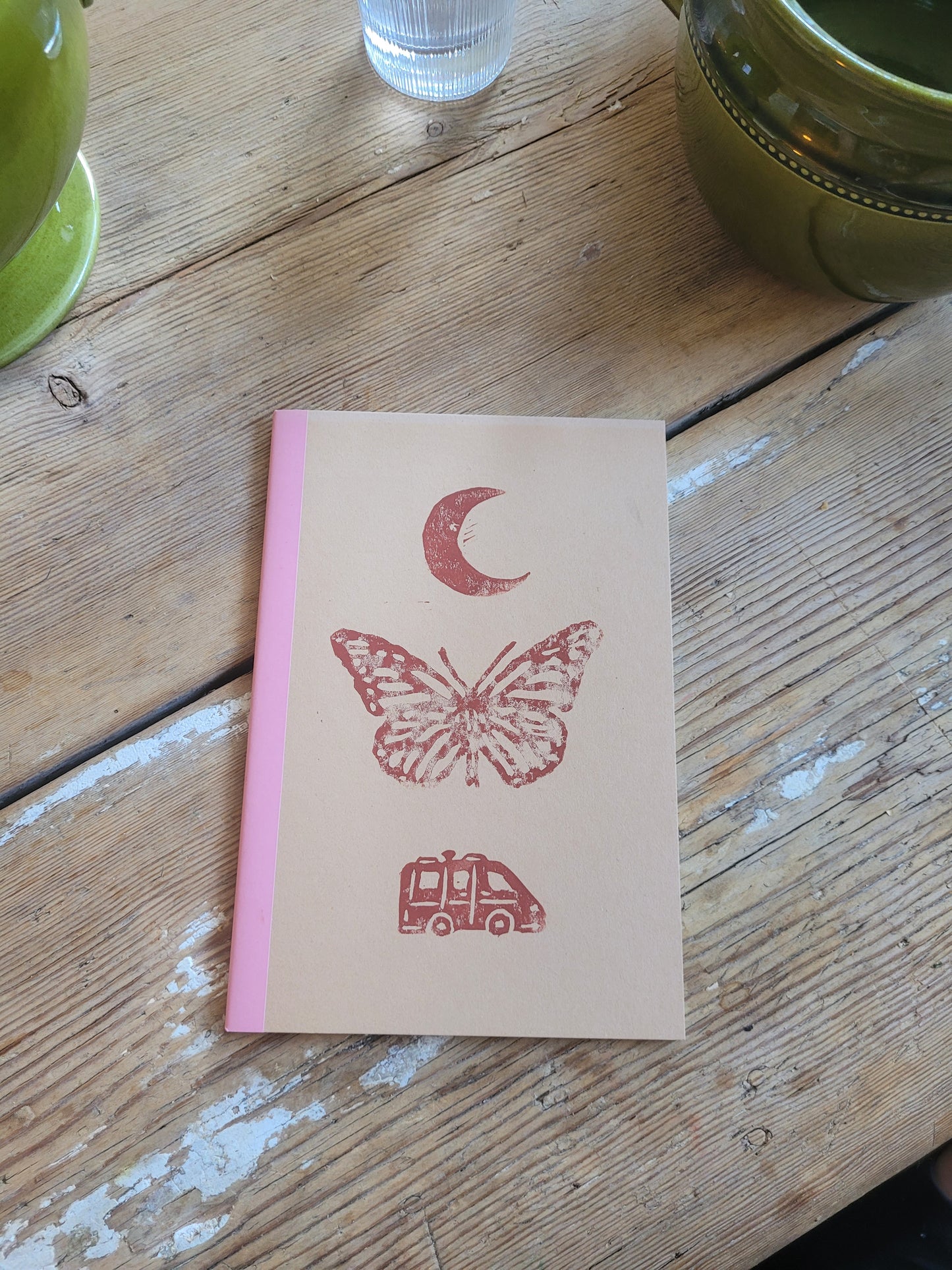 Skrivboken "Månen" (A5)