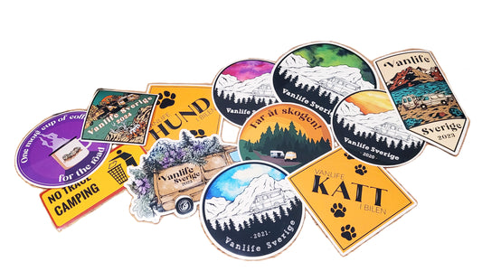 Stickers från tidigare år